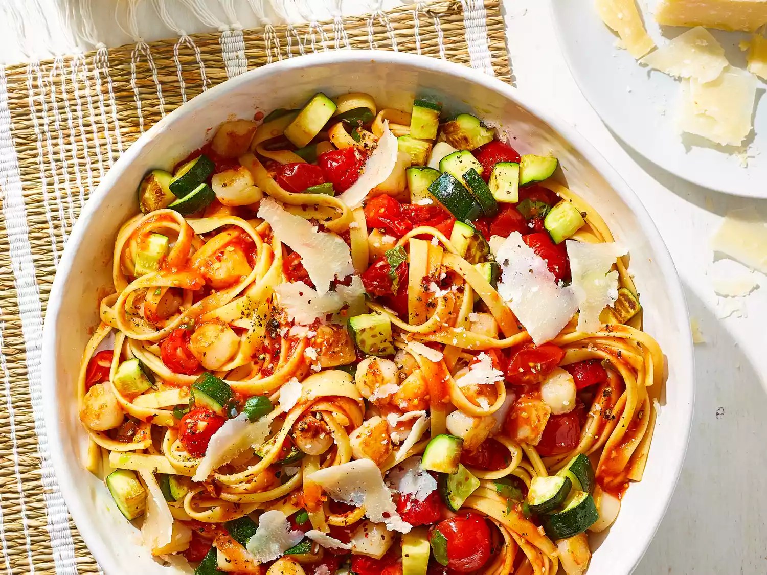 Ultimate Seafood Pasta Recipe: Scallops, Zucchini,