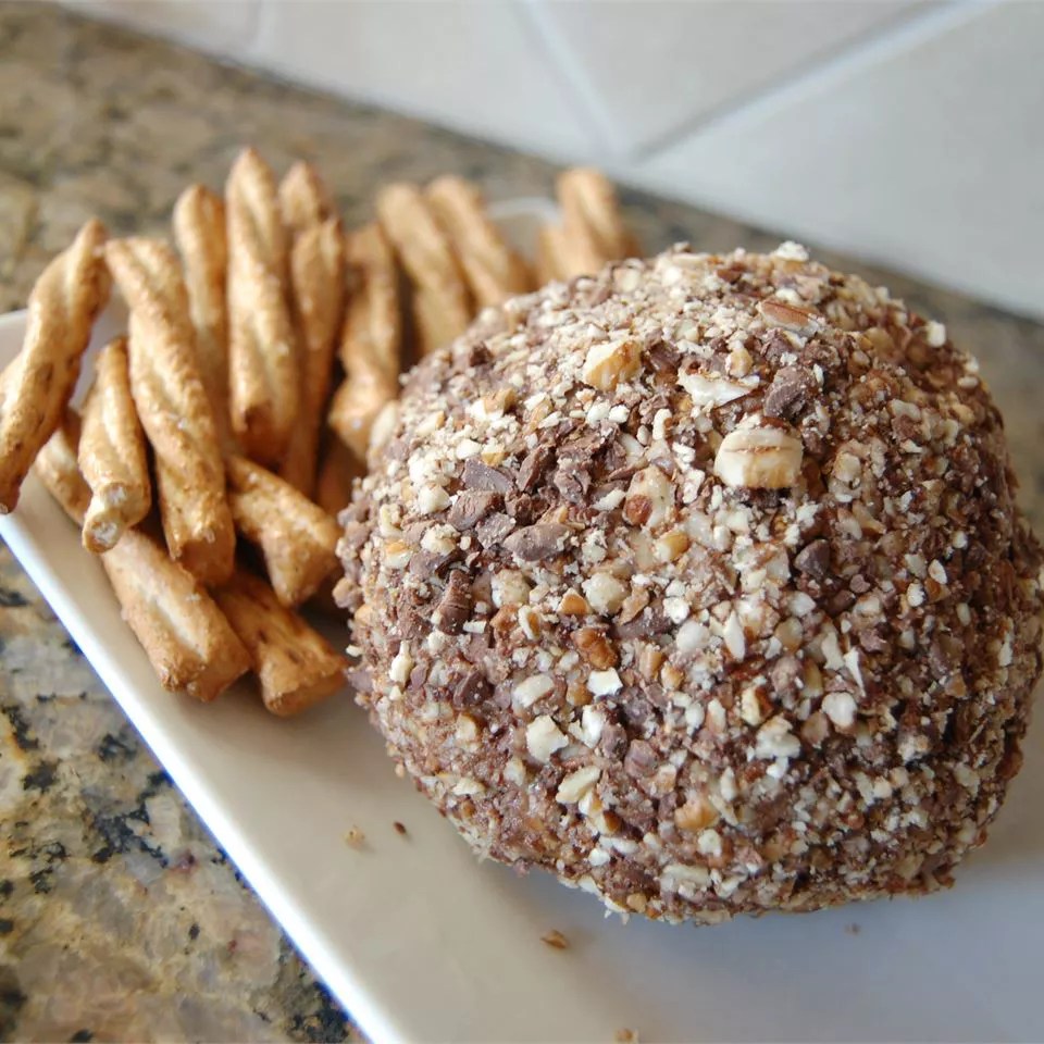 Unbelievable Chocolate Chip Cheese Ball Recipe!