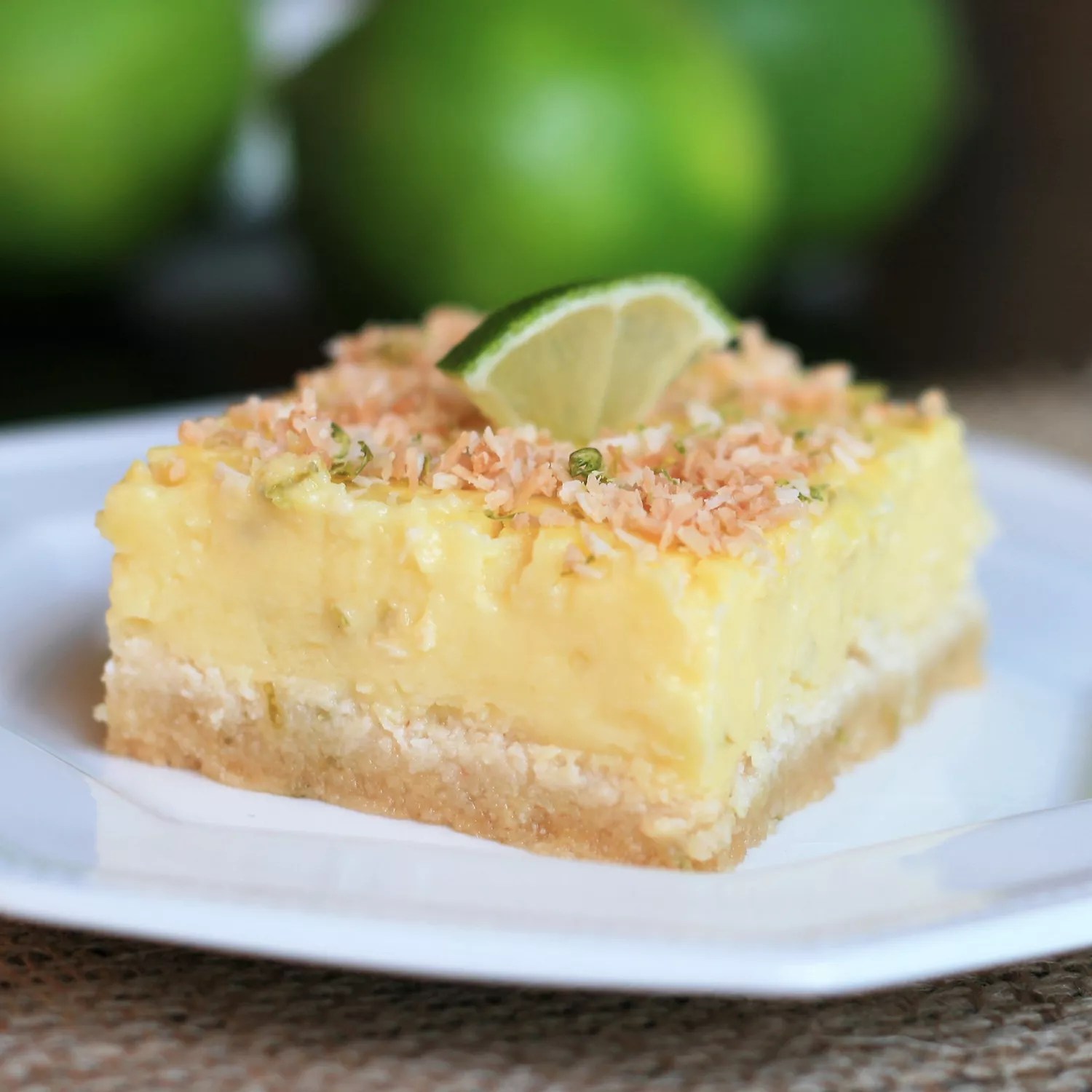 Indulge in Delicious Low-Carb Coconut Lime Bars!