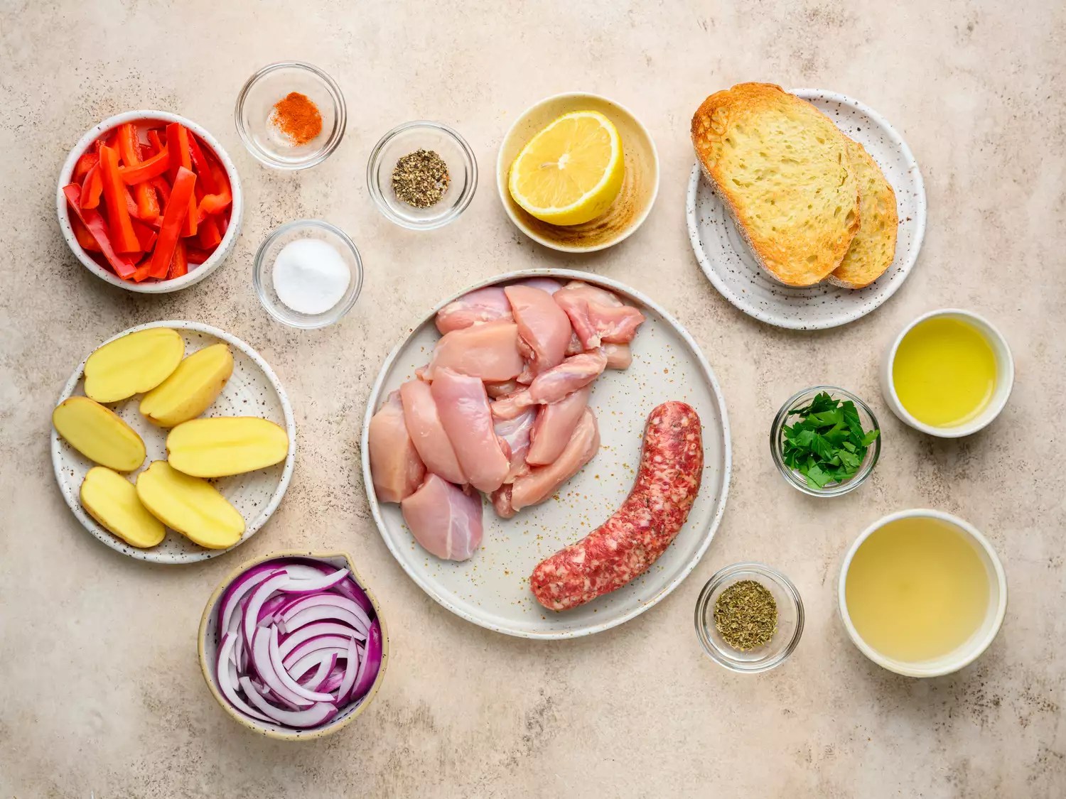 Ultimate One-Pan Dinner: Mouthwatering Chicken, Sausage