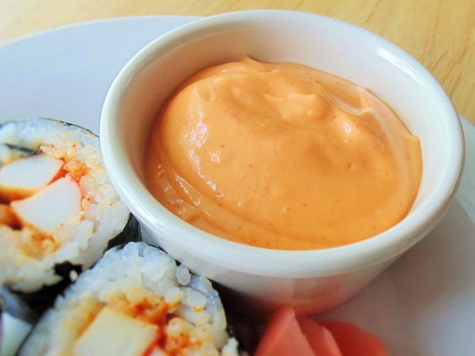 Mouthwatering Spicy Sushi Mayo
