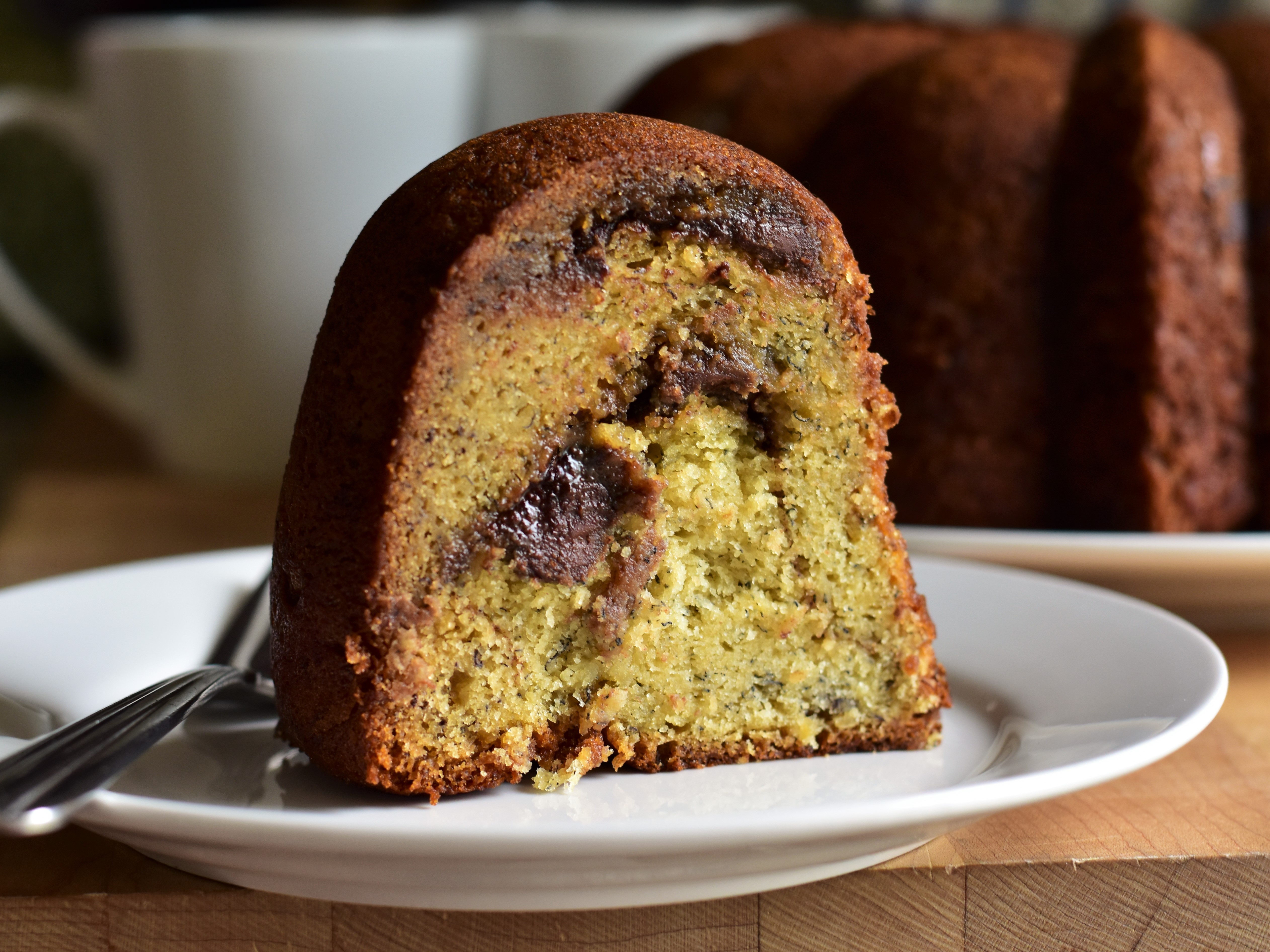 Sinfully Delicious Banana Coffee Cake