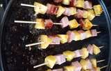 Mouthwatering Pineapple and Ham Skewers!