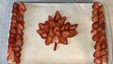 Iced Maple Leaf Cake: A Sweet Celebration