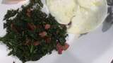 Unbelievable Beet Greens & Kale with Bacon & Garlic!