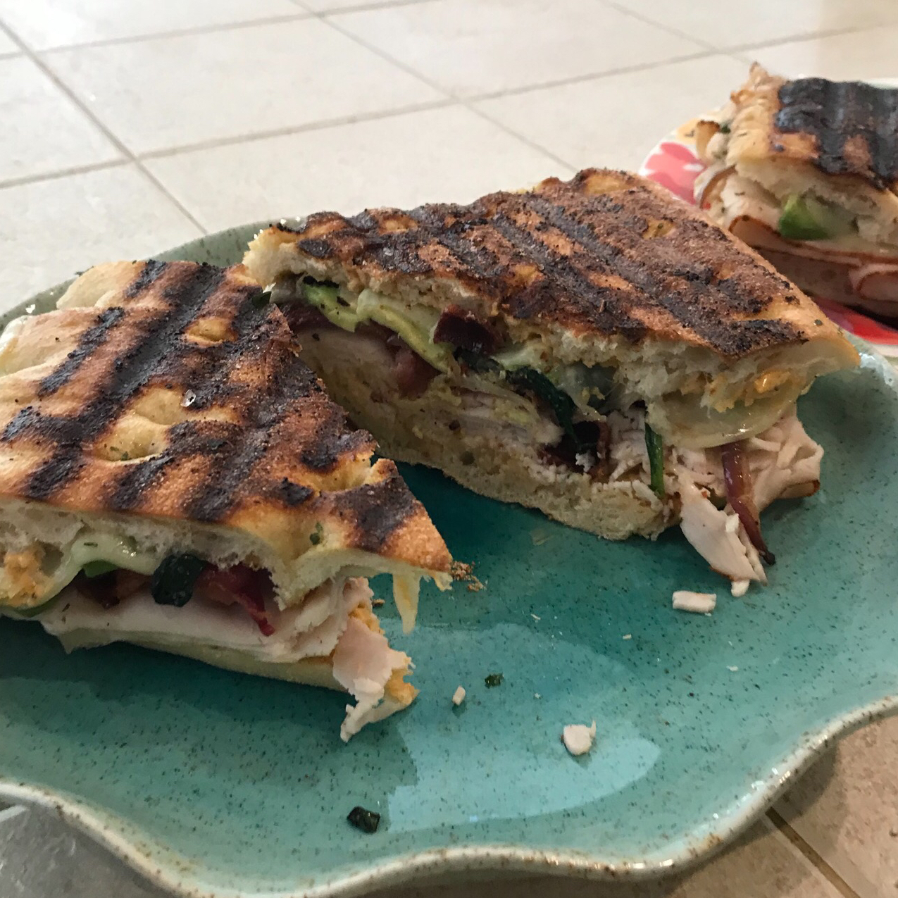 The Ultimate Turkey Bacon Panini with Spicy Chipotle Mayo – Irres