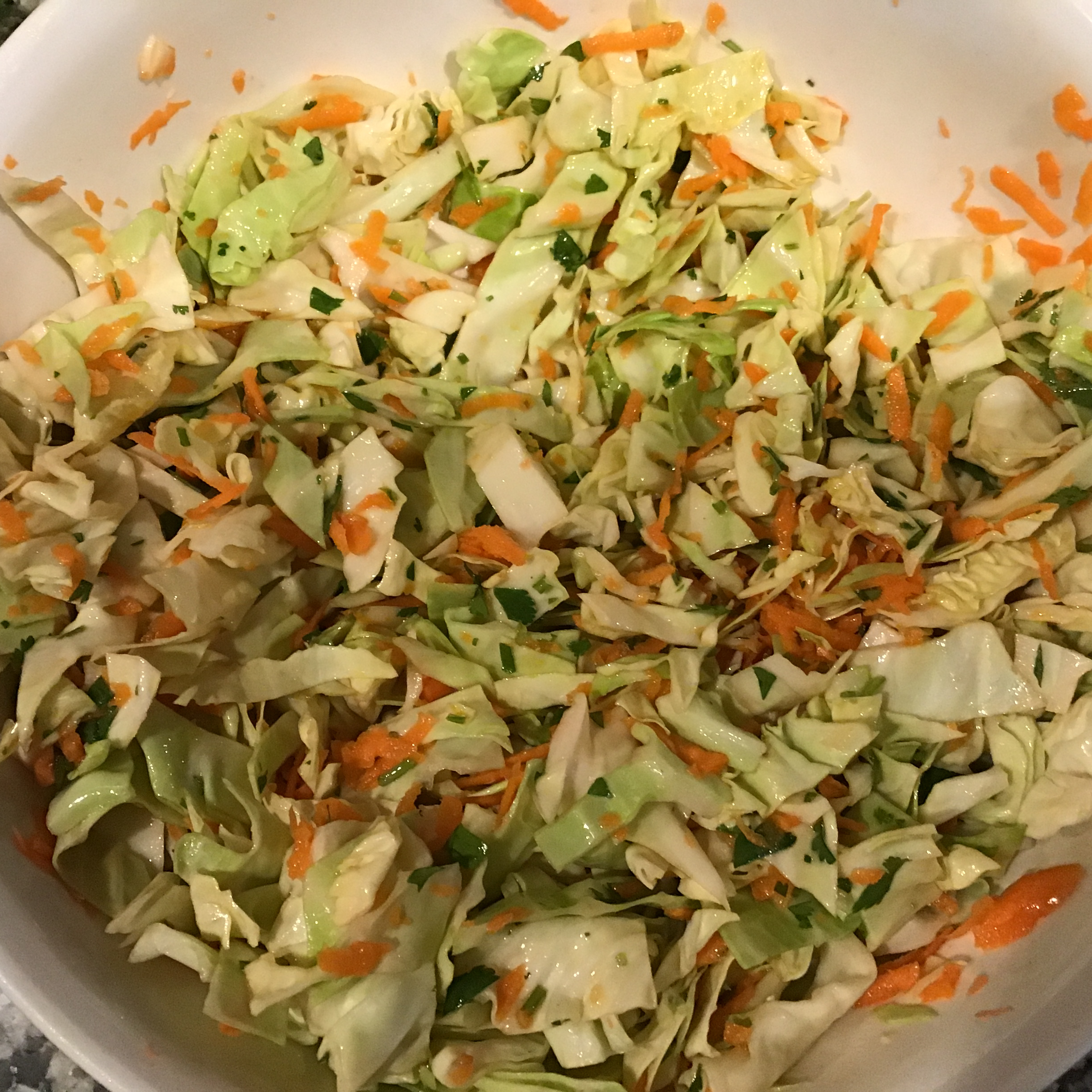 Crunchy and Spicy Mexican Slaw